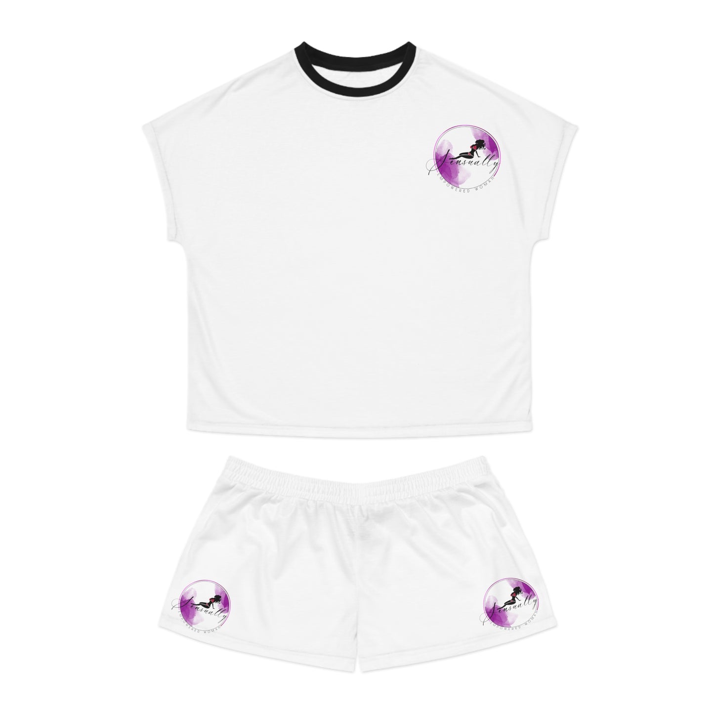 Sensually Empowering Woman Women's Short Pajama Set
