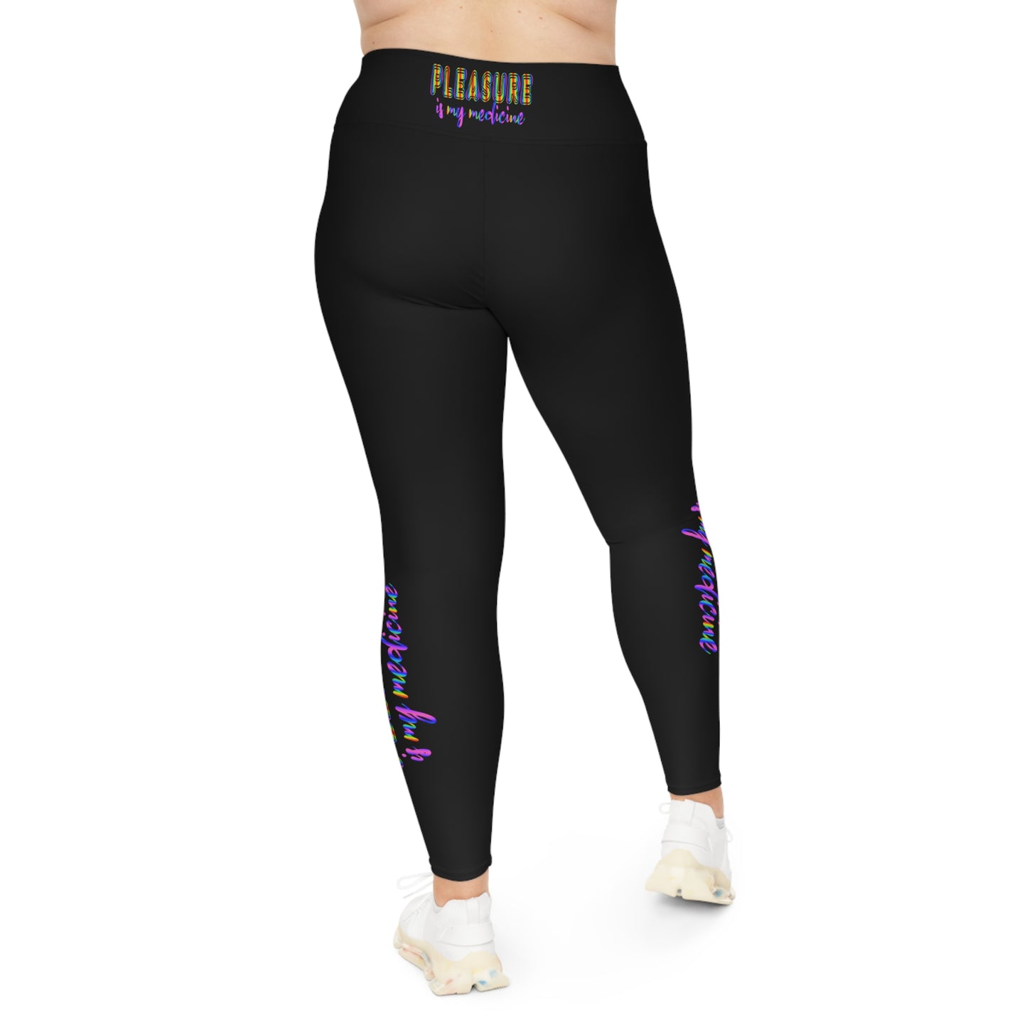 Pleasure Is My Medicine Plus Size Leggings