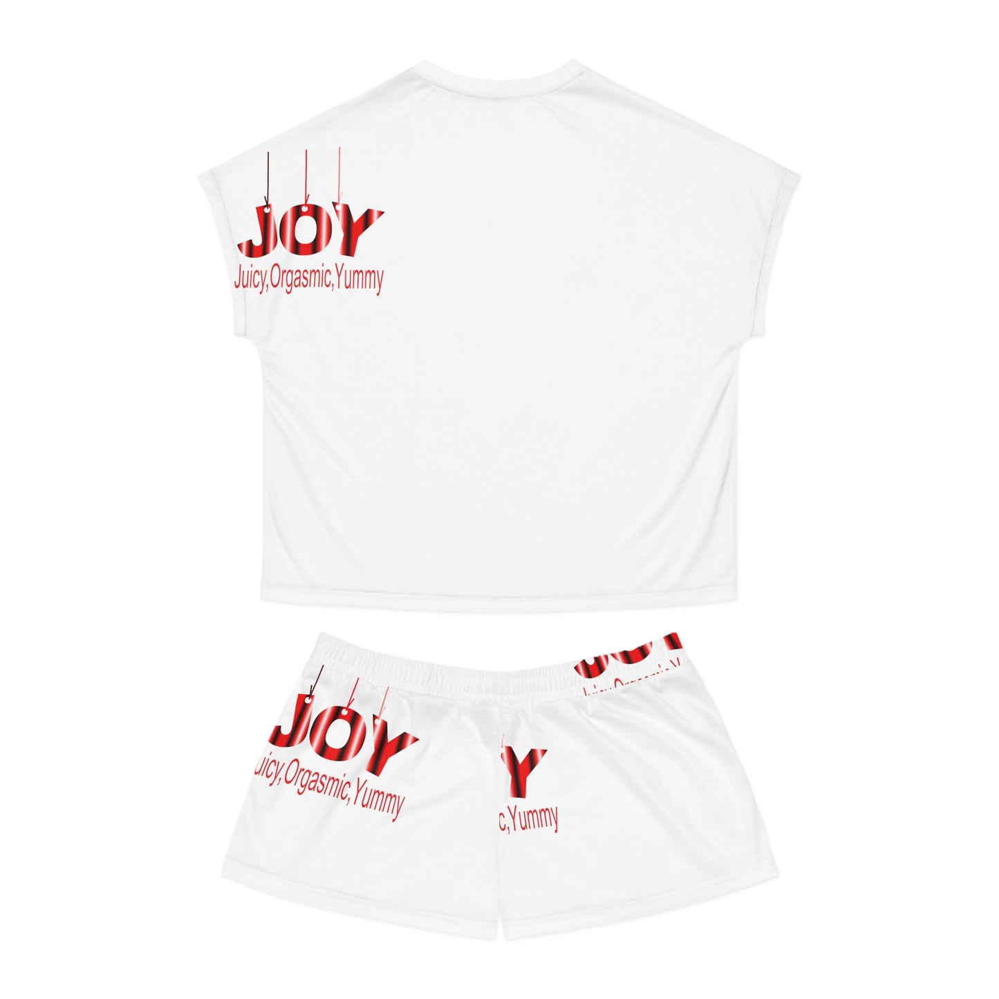 JOY- juicy,orgasmic,yummy Women's Short Pajama Set