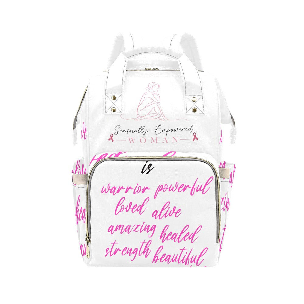 Sensually Empowered Woman Multi-Function Backpack
