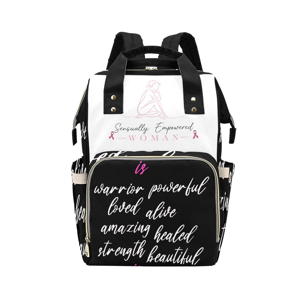 Sensually Empowered Woman Multi-Function Backpack