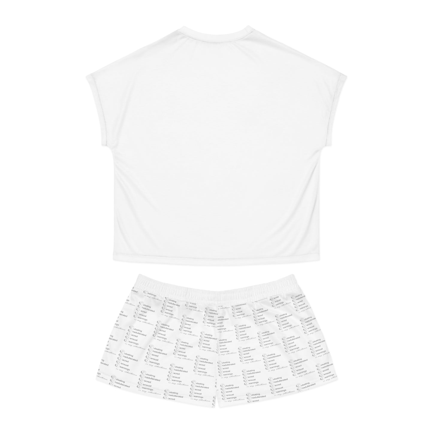 P*SSY is my Intuition Women's Short Pajama Set