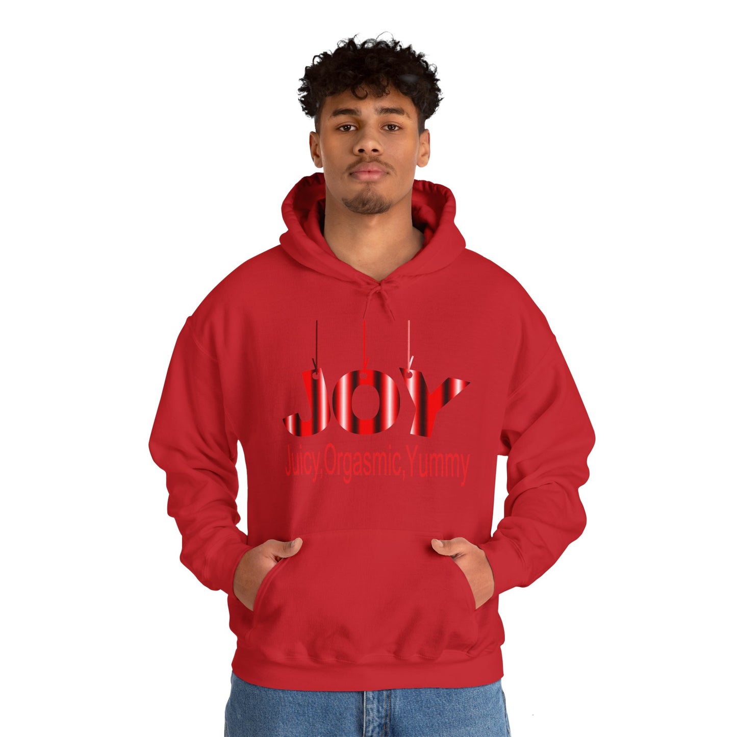 JOY- juicy,orgasmic,yummy Hooded Sweatshirt