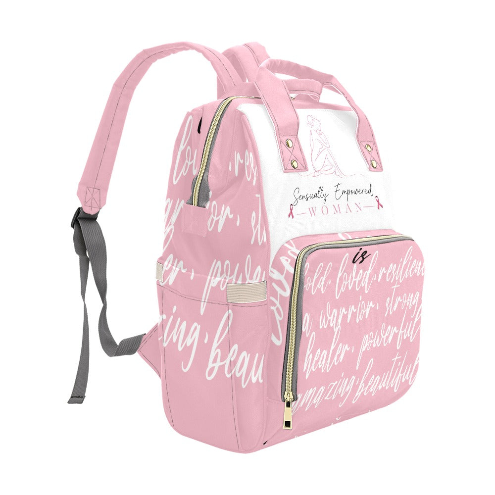 Sensually Empowered Woman Multi-Function Backpack