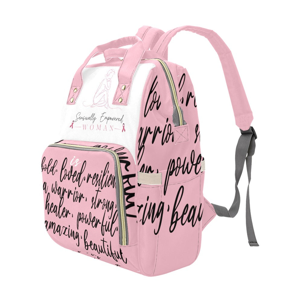 Sensually Empowered Woman Multi-Function Backpack