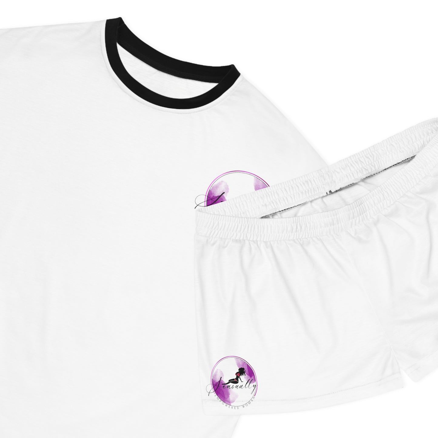 Sensually Empowering Woman Women's Short Pajama Set