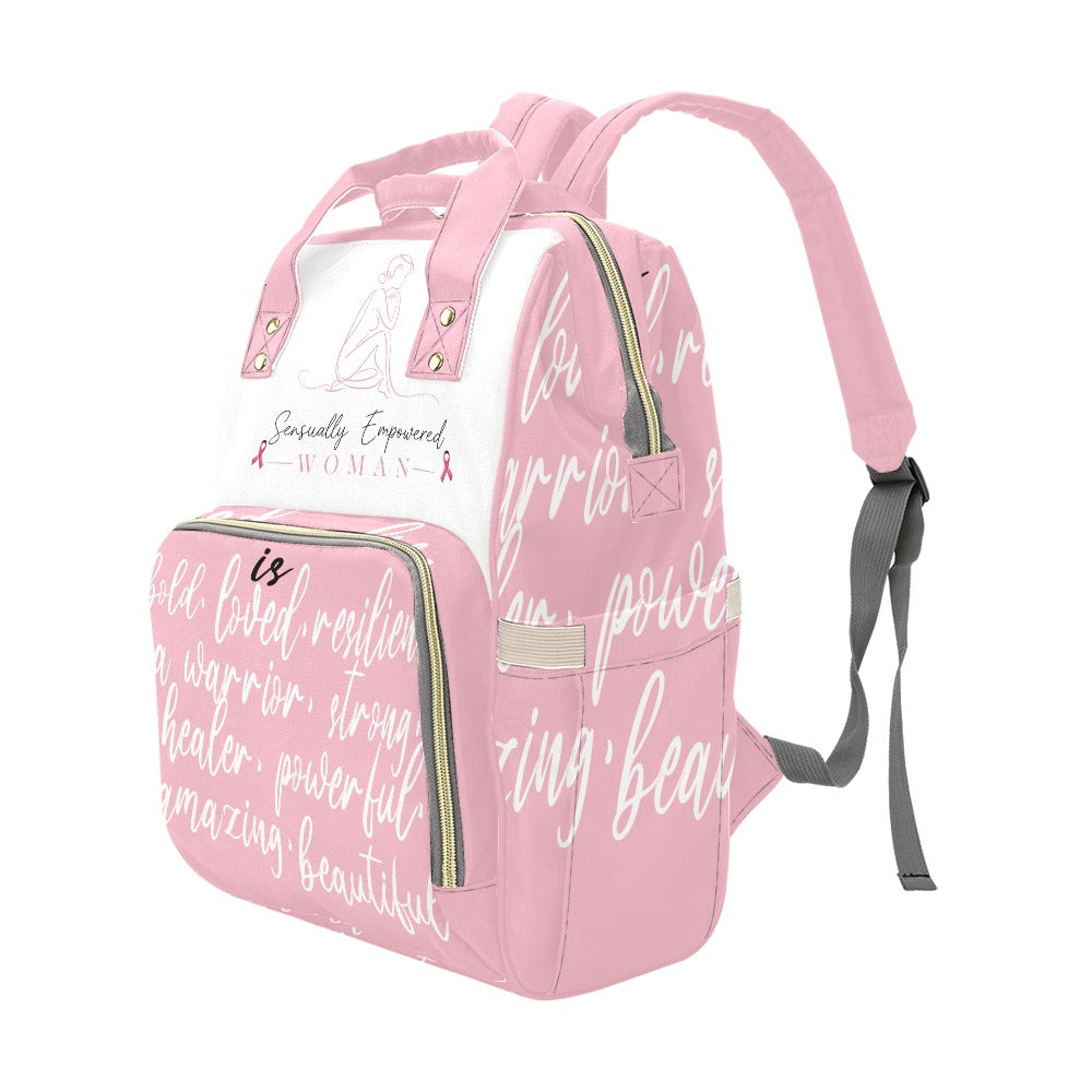 Sensually Empowered Woman Multi-Function Backpack