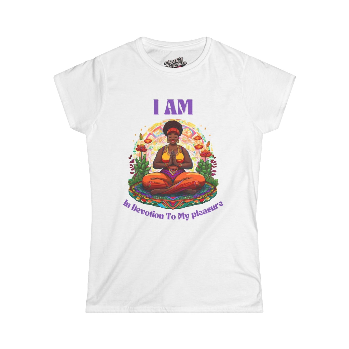 I Am In Devotion to My Pleasure(Purple) Softstyle Tee