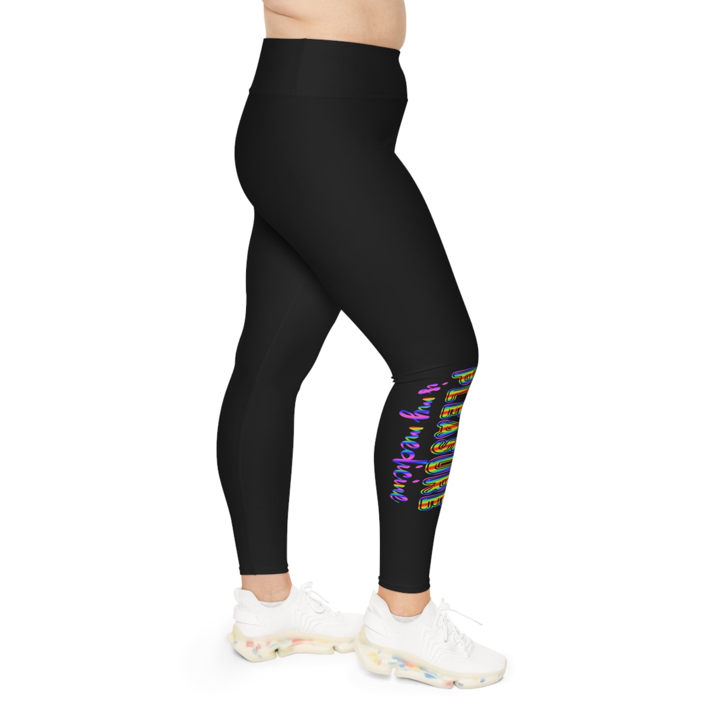 Pleasure Is My Medicine Plus Size Leggings