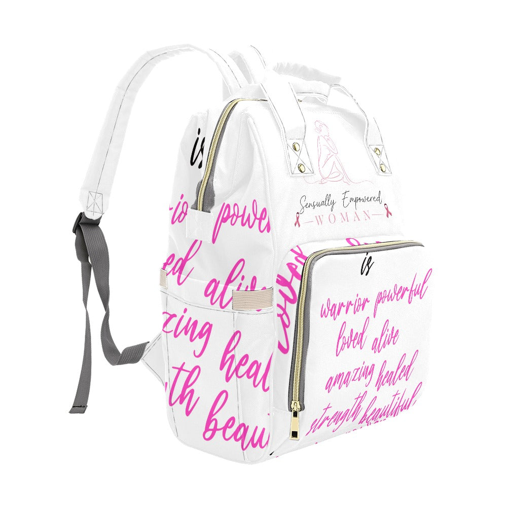 Sensually Empowered Woman Multi-Function Backpack
