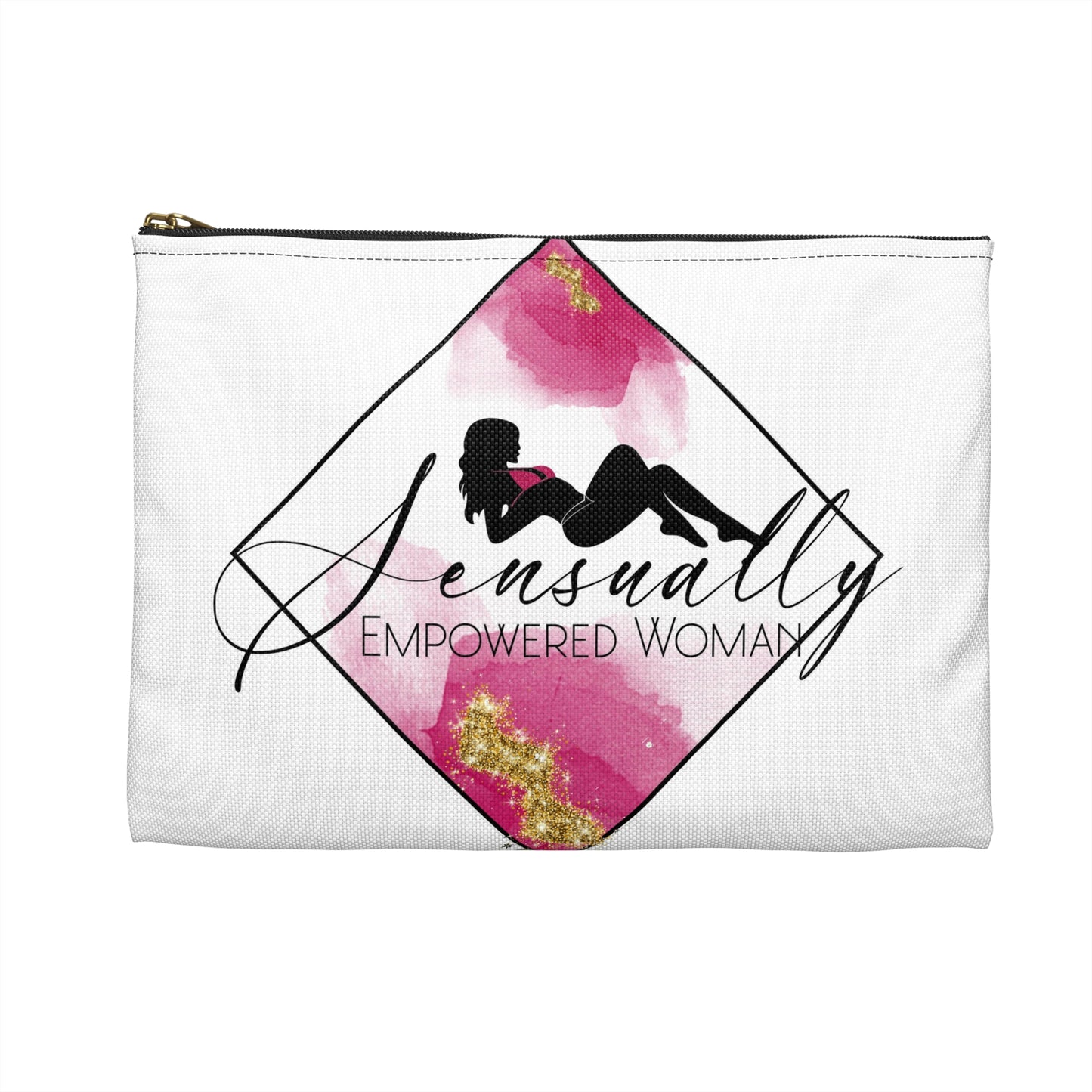 Sensually Empowered Woman II Accessory Pouch