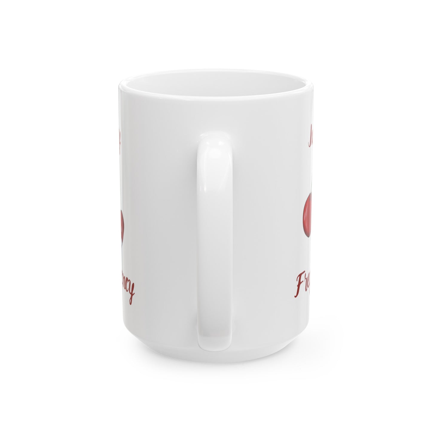 Juicy Frequency Cherries Ceramic Mug