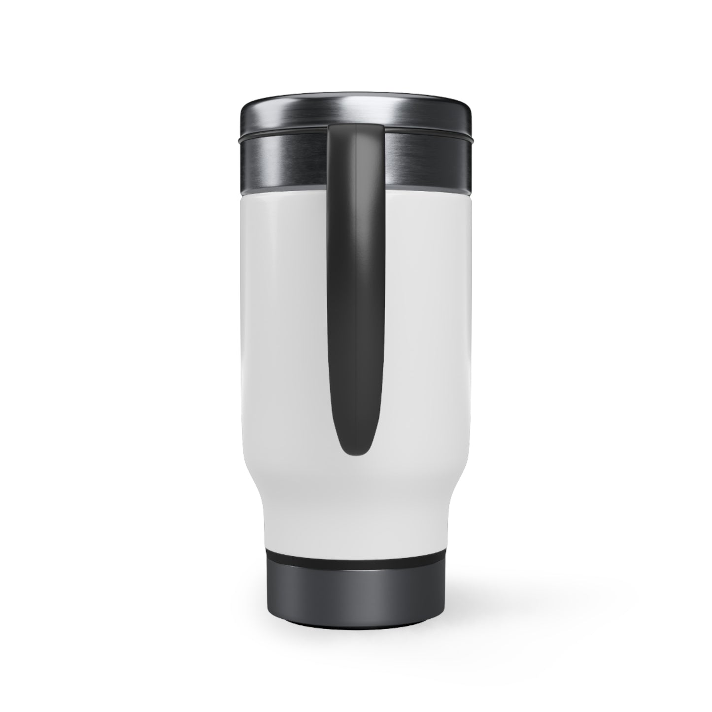 Juicy Frequency Cherries Stainless Steel Travel Mug with Handle, 14oz