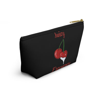 Juicy Frequency Cherries Accessory Pouch w T-bottom