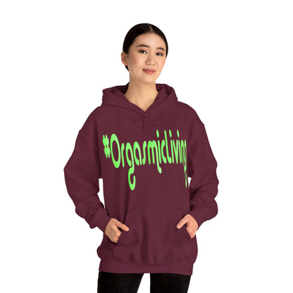 #OrgasmicLiving Hooded Sweatshirt