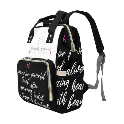 Sensually Empowered Woman Multi-Function Backpack