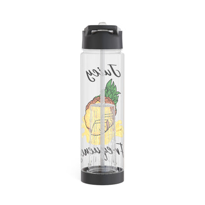 Juicy Frequency Pineapple Infuser Water Bottle