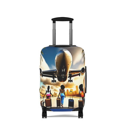 Jet Setter Collection Sisters On the Move Suitcase Luggage Cover