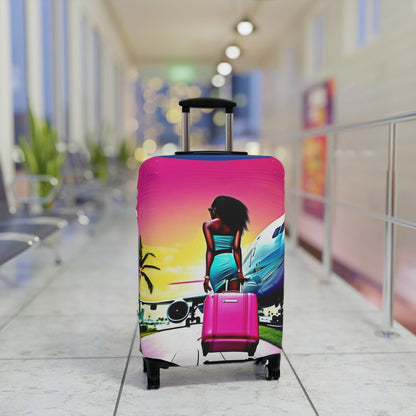 Jet Setter Collection Catching Flights Suitcase Luggage Cover