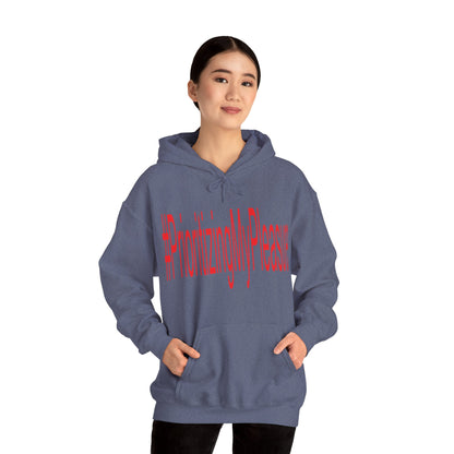 #PrioritizingMyPleasure Hooded Sweatshirt(Red letters)