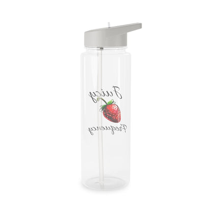 Juicy Frequency Strawberry Woman Tritan Water Bottle