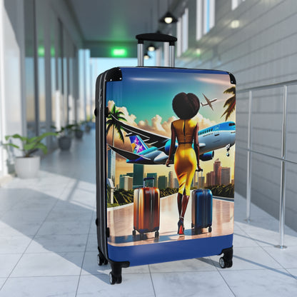 Jet Setter Collection The World Awaits Suitcase