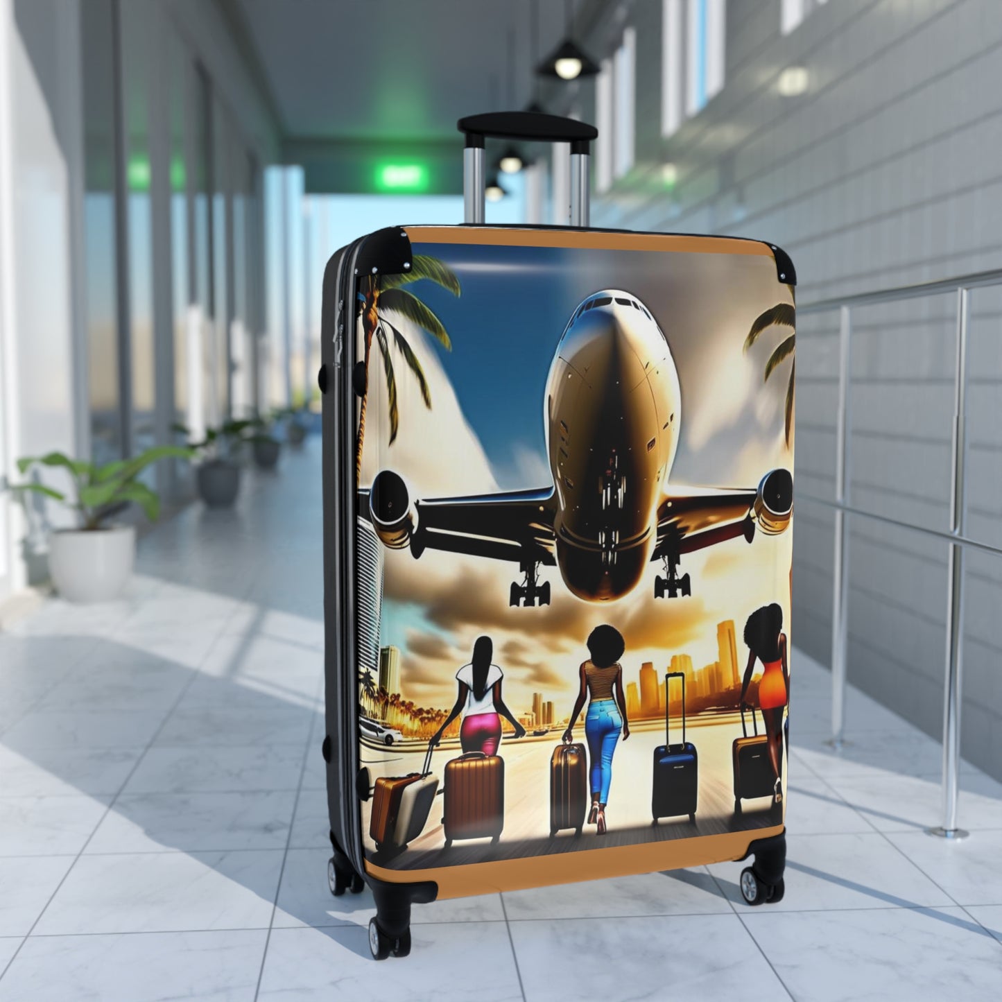 Jet Setter Collection Sisters On the Move Suitcase