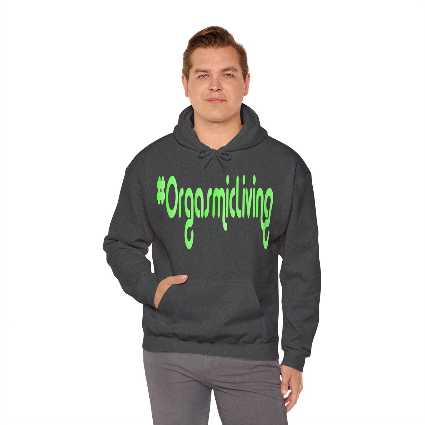 #OrgasmicLiving Hooded Sweatshirt