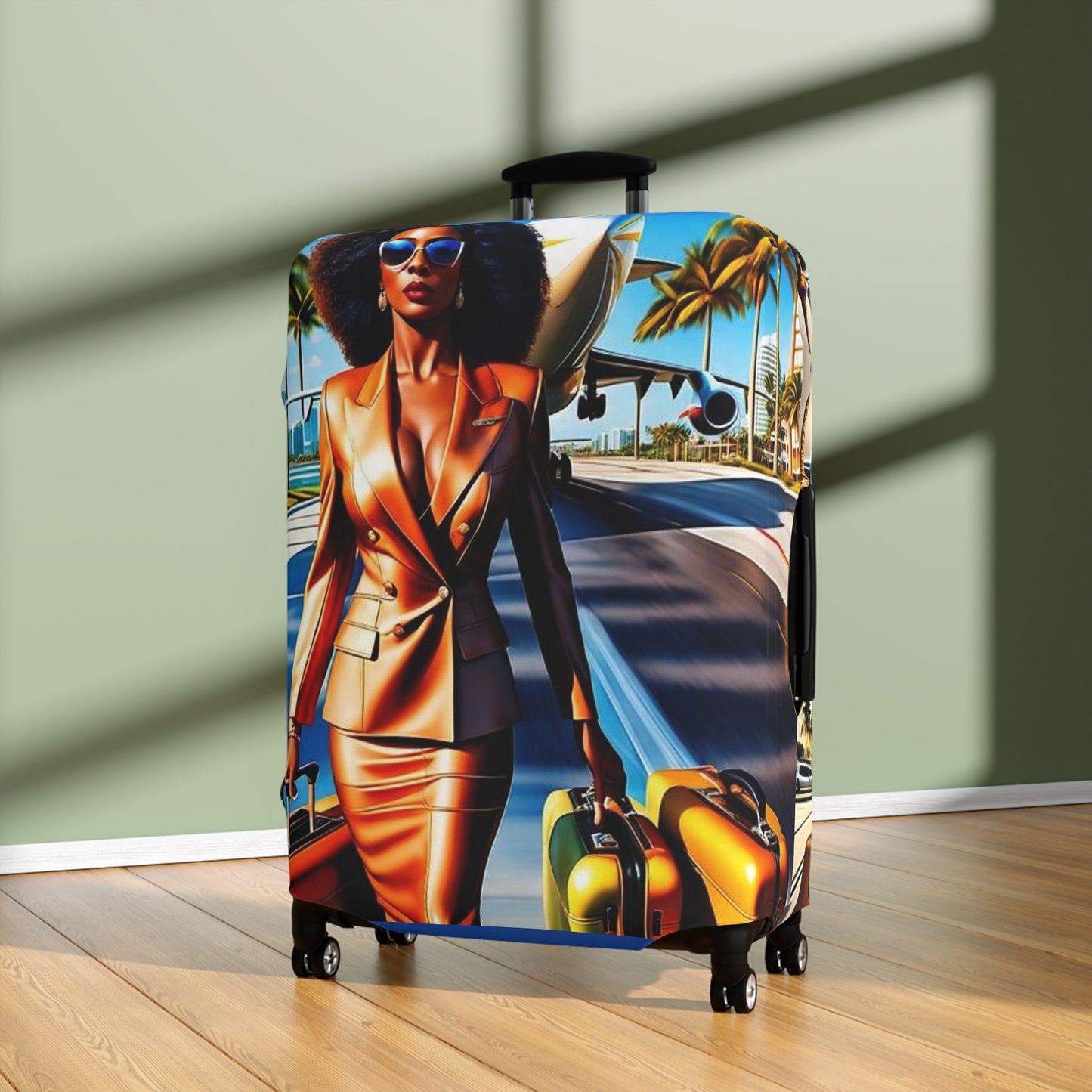 Jet Setter Collection World Class Traveler Suitcase Luggage Cover