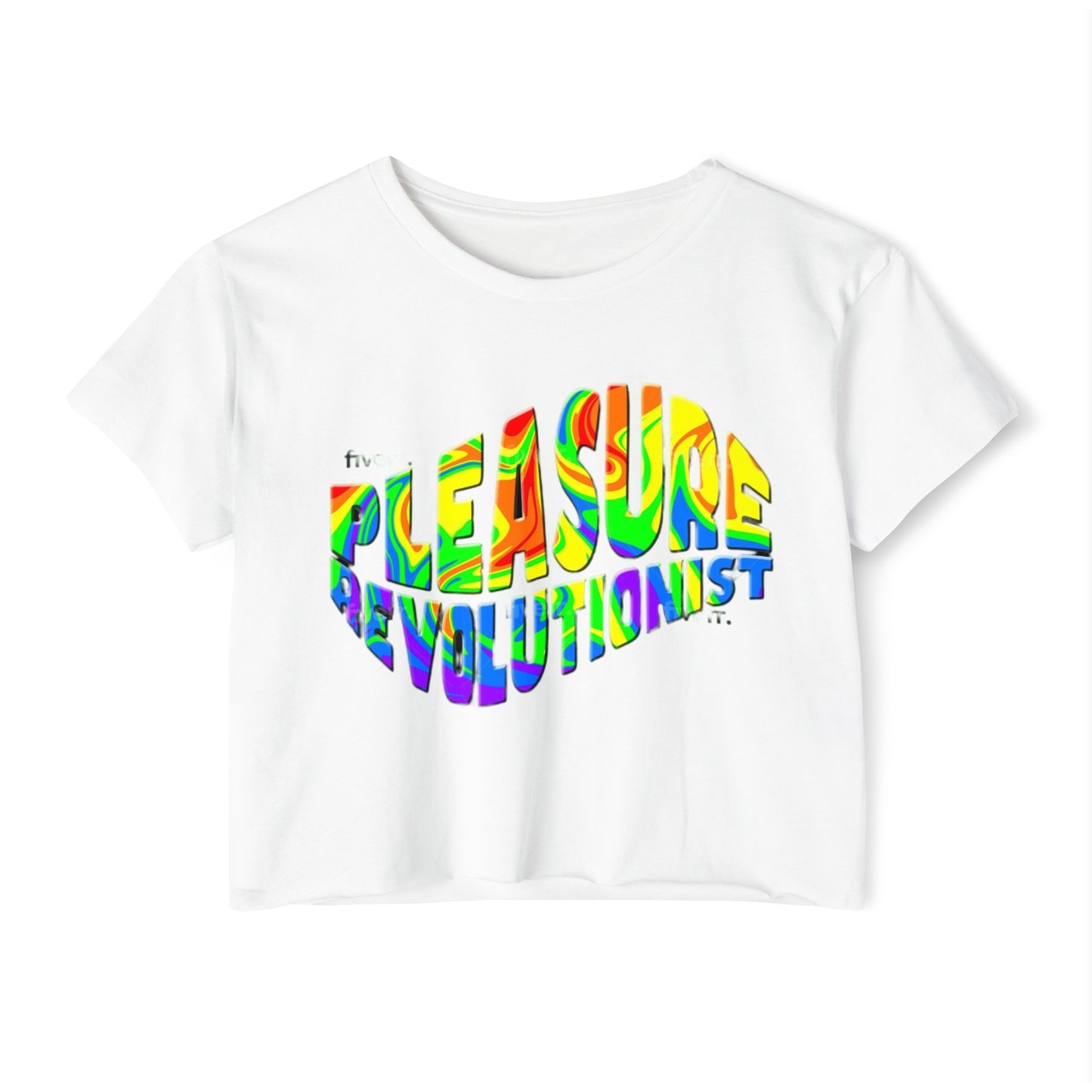 Pleasure Revolutionist Women's Festival Crop Top