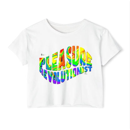 Pleasure Revolutionist Women's Festival Crop Top