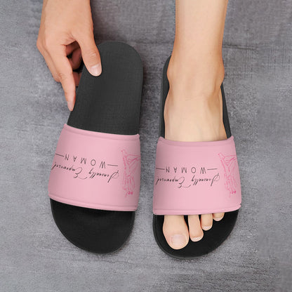 Sensually Empowered Woman home slippers (men's and women's)