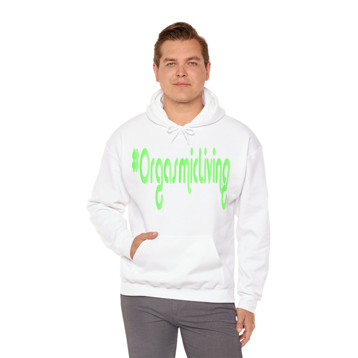 #OrgasmicLiving Hooded Sweatshirt