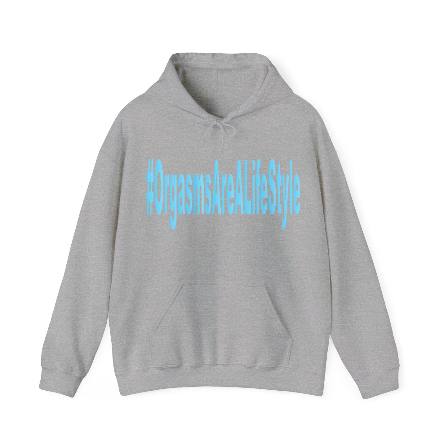 #OrgasmsAreALifeStyle Unisex Heavy Blend™ Hooded Sweatshirt