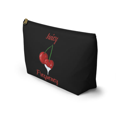 Juicy Frequency Cherries Accessory Pouch w T-bottom