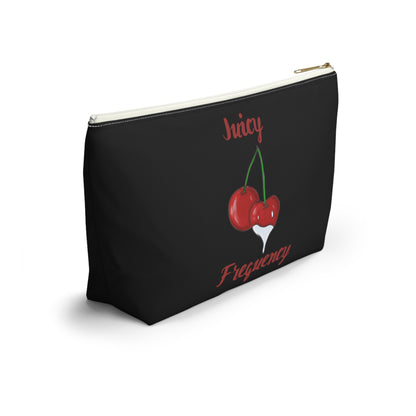 Juicy Frequency Cherries Accessory Pouch w T-bottom