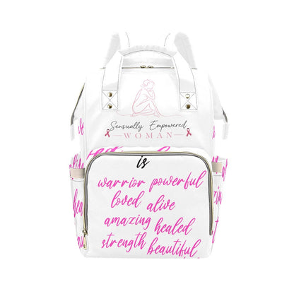 Sensually Empowered Woman Multi-Function Backpack