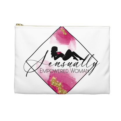 Sensually Empowered Woman II Accessory Pouch