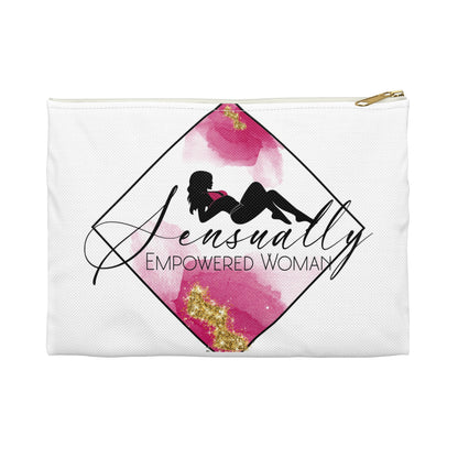 Sensually Empowered Woman II Accessory Pouch