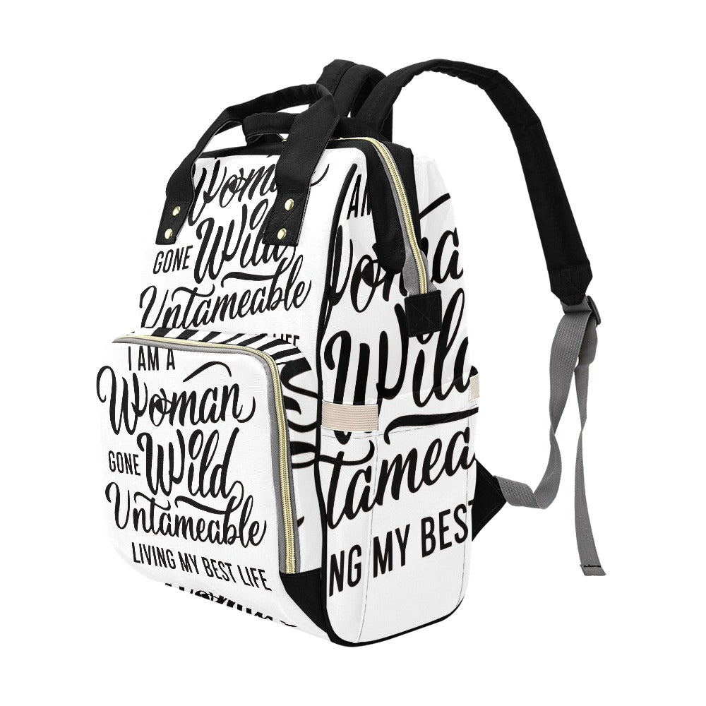 I Am a Woman Gone Wild Multi-Function Backpack