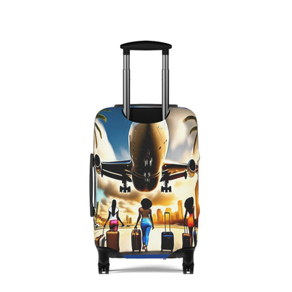 Jet Setter Collection Sisters On the Move Suitcase Luggage Cover