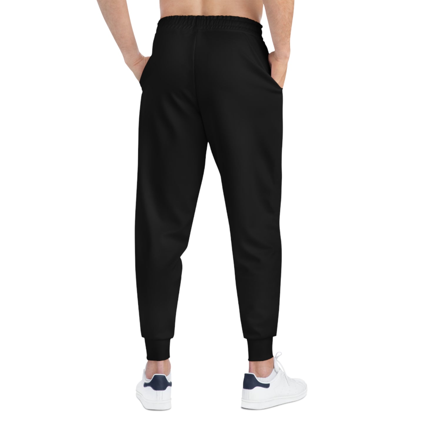 #PrioritizingMyPleasure(Red letters)Athletic Joggers (AOP)