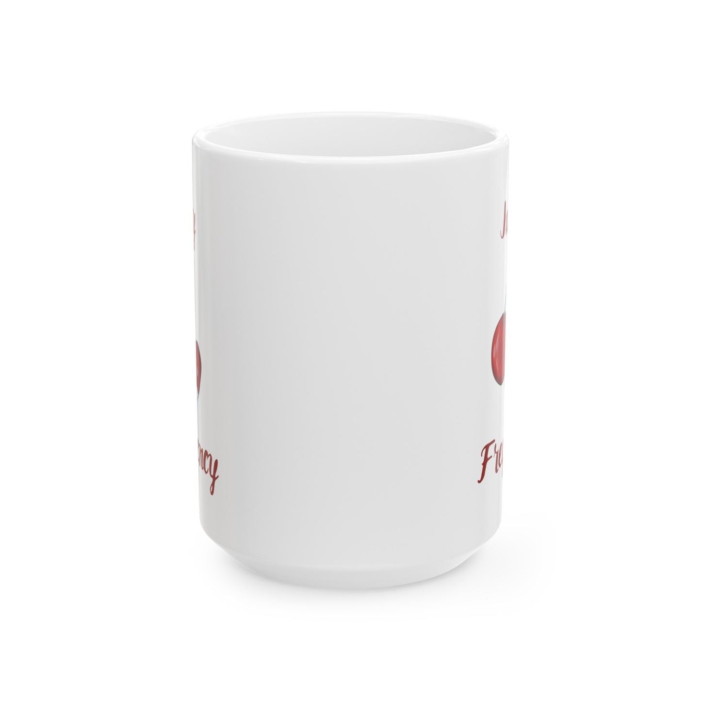 Juicy Frequency Cherries Ceramic Mug