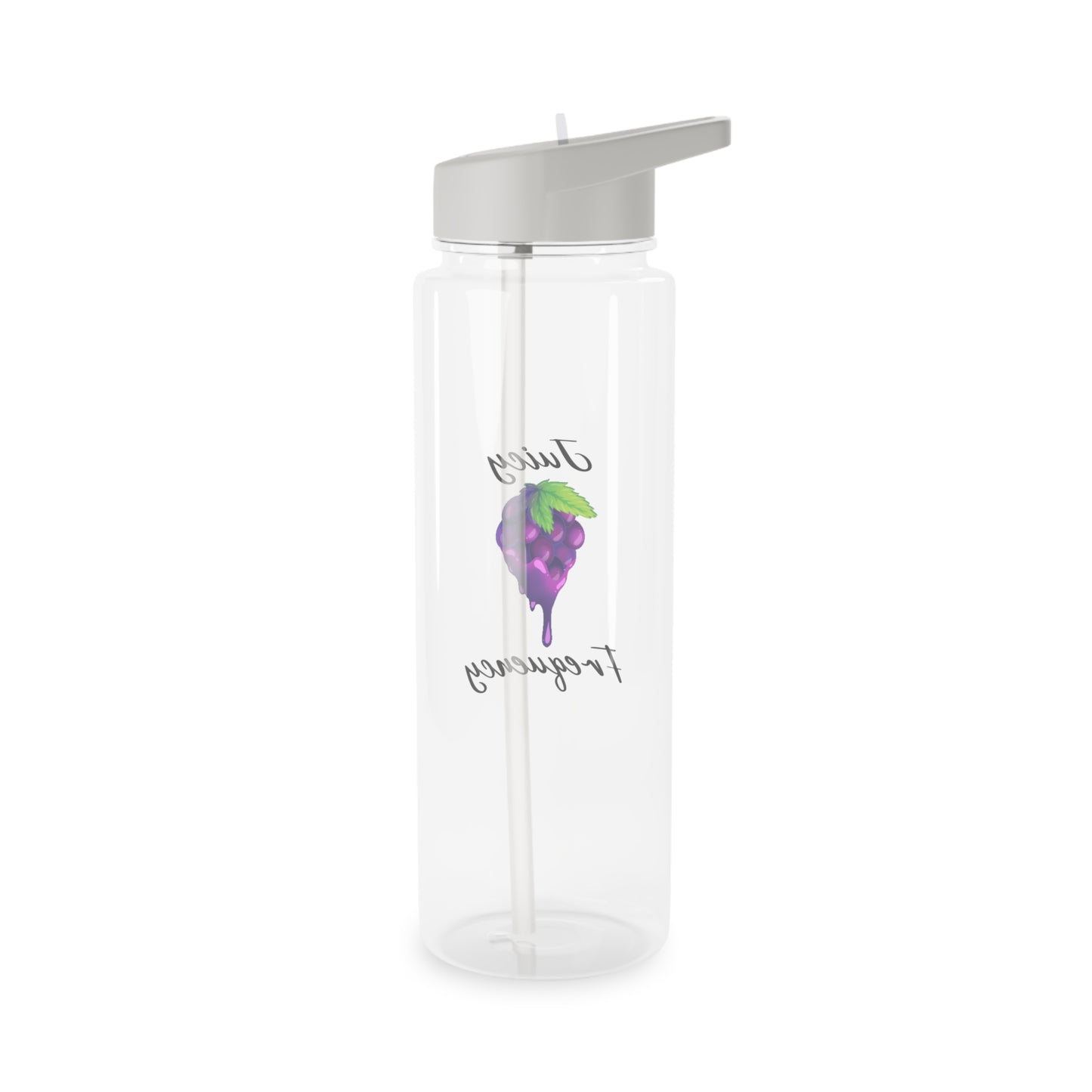 Juicy Frequency Grapes Woman Tritan Water Bottle