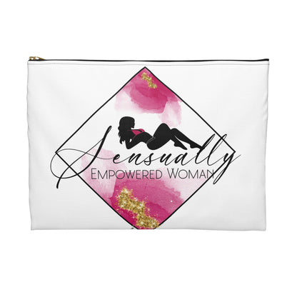 Sensually Empowered Woman II Accessory Pouch