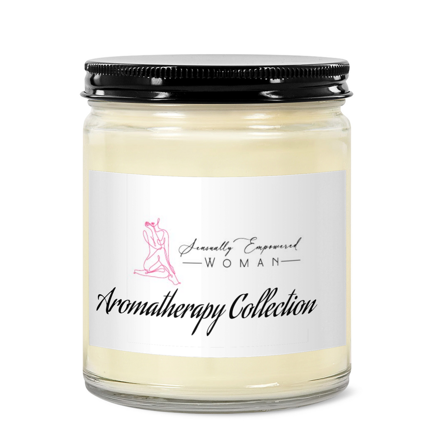 Sensually Empowered Woman Soy Aromatherapy Candle