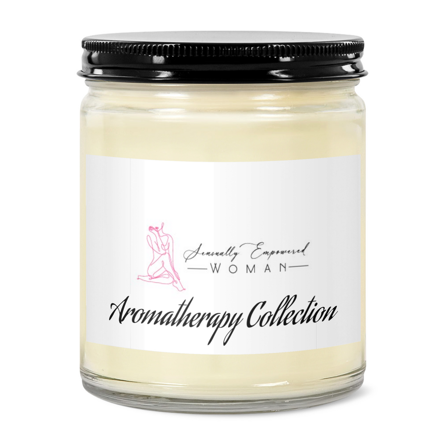 Sensually Empowered Woman Soy Aromatherapy Candle