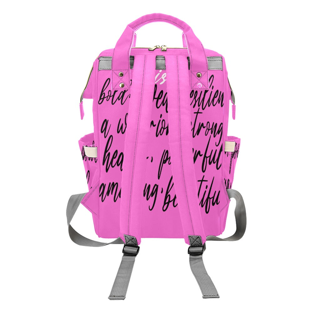Sensually Empowered Woman Multi-Function Backpack