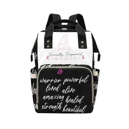 Sensually Empowered Woman Multi-Function Backpack