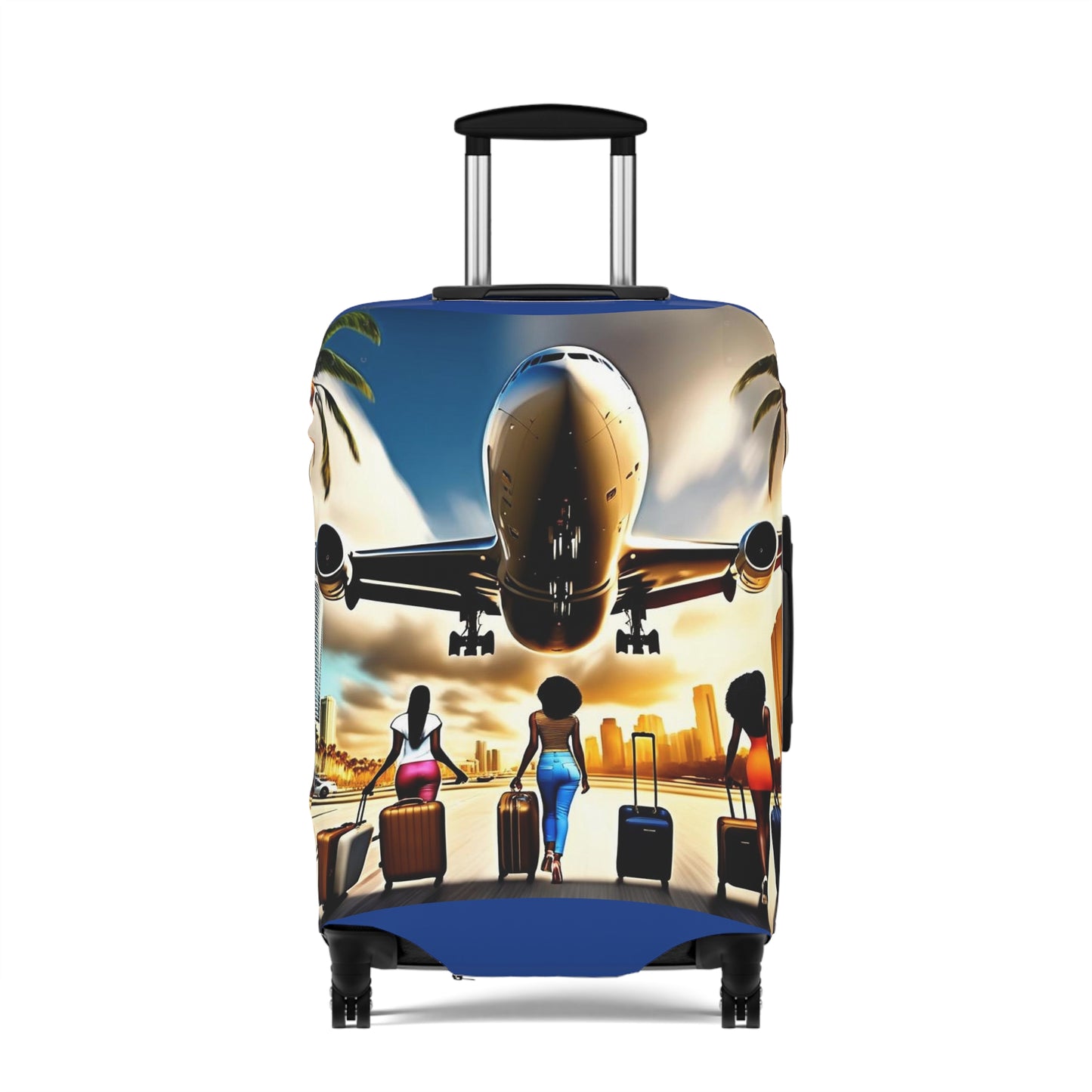 Jet Setter Collection Sisters On the Move Suitcase Luggage Cover